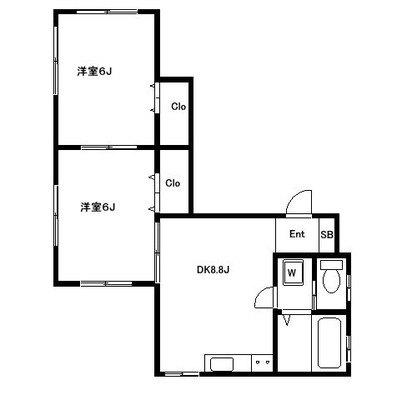 東京都北区田端新町３丁目 賃貸マンション 2DK