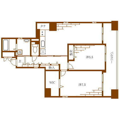 山手線 マンション 2LDK