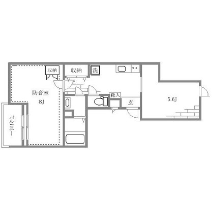 山手線 マンション 2K