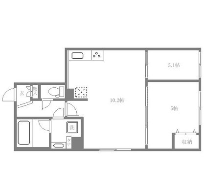 山手線 マンション 2LDK