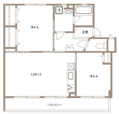 山手線 マンション 2LDK