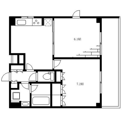 山手線 マンション 2DK