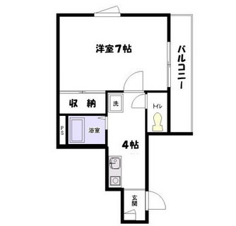 東京都荒川区東日暮里４丁目 賃貸マンション 1K