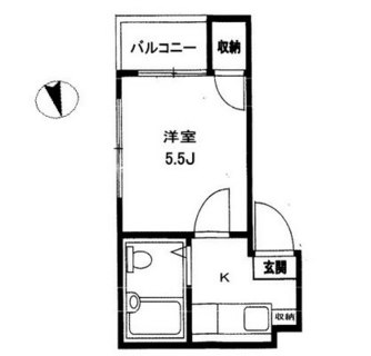 東京都豊島区南大塚１丁目 賃貸マンション 1K