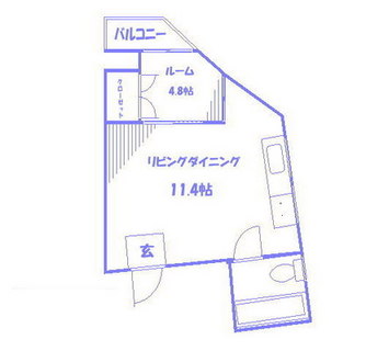 東京都豊島区南大塚２丁目 賃貸マンション 1K