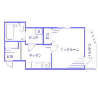 東京都北区田端１丁目 賃貸マンション 1K