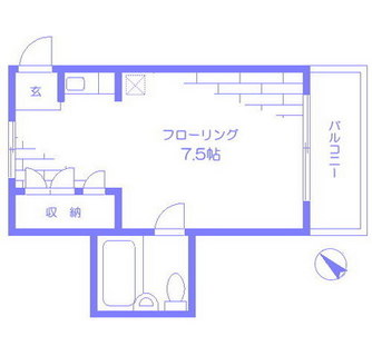 東京都豊島区西巣鴨２丁目 賃貸マンション 1R