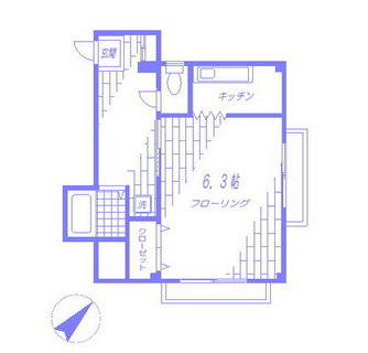 東京都豊島区池袋３丁目 賃貸マンション 1K