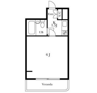 東京都港区三田５丁目 賃貸マンション 1K