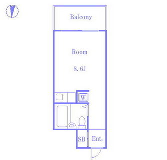 東京都豊島区巣鴨５丁目 賃貸マンション 1R