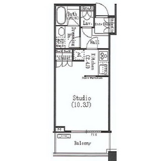東京都品川区上大崎４丁目 賃貸マンション 1K