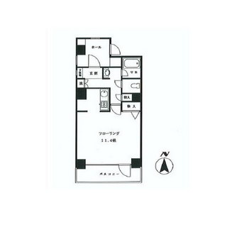 東京都渋谷区広尾１丁目 賃貸マンション 1R