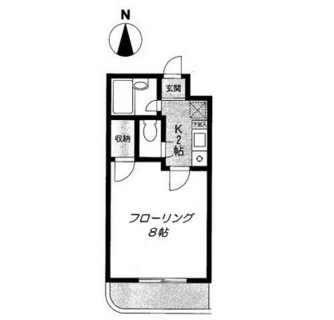 東京都豊島区目白３丁目 賃貸マンション 1K