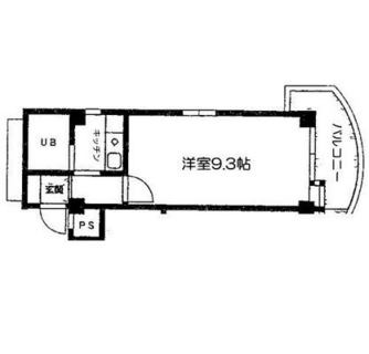 東京都新宿区下落合２丁目 賃貸マンション 1K