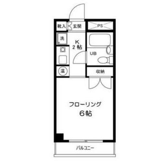 東京都台東区松が谷２丁目 賃貸マンション 1K