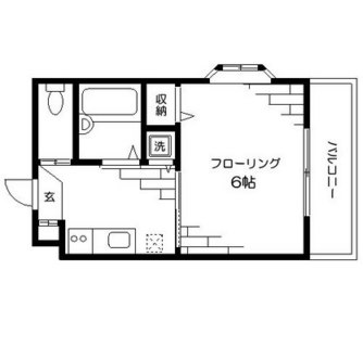 東京都豊島区目白２丁目 賃貸マンション 1K