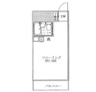 東京都北区中里１丁目 賃貸マンション 1R