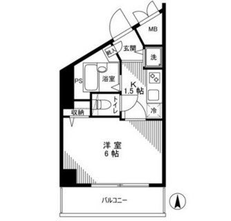 東京都新宿区下落合１丁目 賃貸マンション 1K