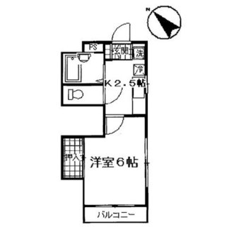 東京都豊島区巣鴨３丁目 賃貸マンション 1K