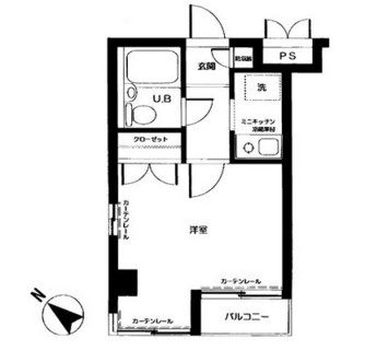 東京都豊島区南大塚１丁目 賃貸マンション 1K