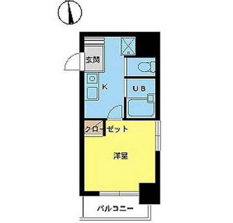 東京都新宿区下落合２丁目 賃貸マンション 1K