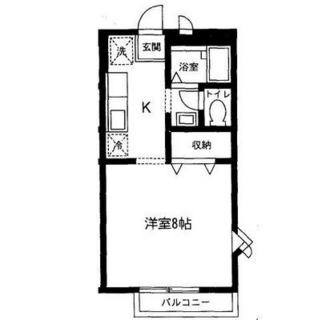 東京都豊島区目白３丁目 賃貸アパート 1K