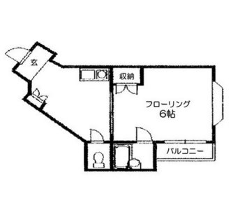 東京都北区田端１丁目 賃貸マンション 1K