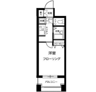 東京都豊島区北大塚３丁目 賃貸マンション 1K