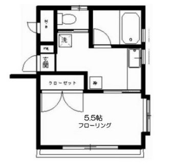 東京都豊島区北大塚３丁目 賃貸マンション 1K