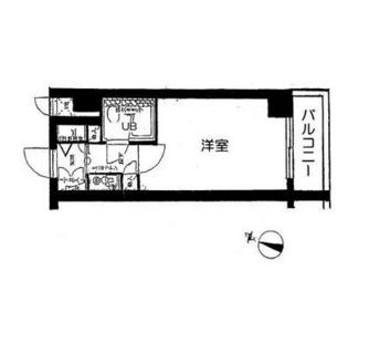 東京都北区田端新町１丁目 賃貸マンション 1K