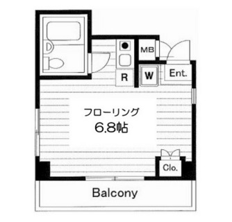 東京都文京区大塚６丁目 賃貸マンション 1R