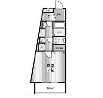 東京都荒川区東尾久４丁目 賃貸マンション 1K