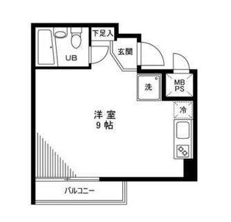 東京都豊島区雑司が谷３丁目 賃貸マンション 1R