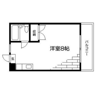 東京都文京区千駄木４丁目 賃貸マンション 1R