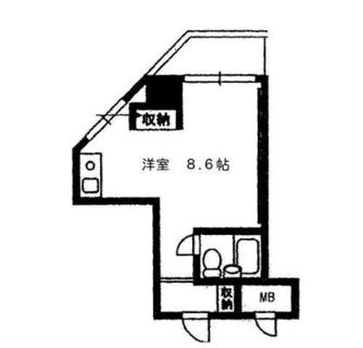 東京都新宿区高田馬場１丁目 賃貸マンション 1R