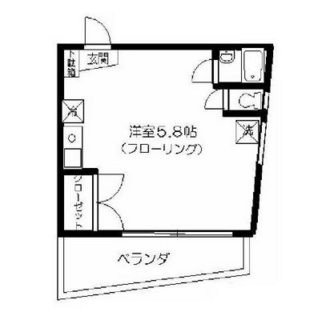 東京都豊島区南大塚２丁目 賃貸マンション 1R