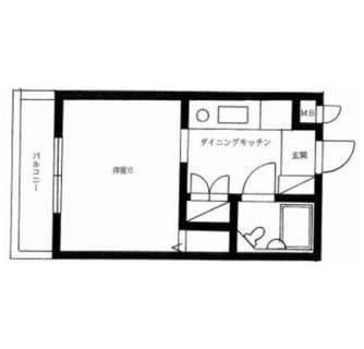 東京都豊島区西池袋２丁目 賃貸アパート 1K