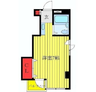 東京都北区中里１丁目 賃貸マンション 1R