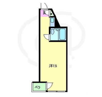 東京都北区田端新町３丁目 賃貸マンション 1R