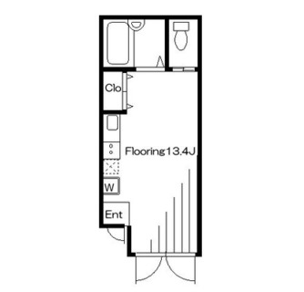 東京都北区田端新町３丁目 賃貸マンション 1R