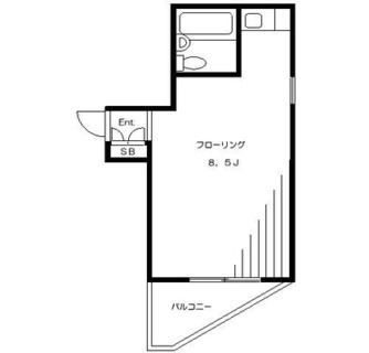 東京都新宿区下落合１丁目 賃貸マンション 1R