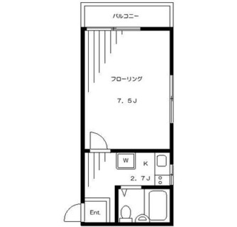 東京都荒川区西尾久４丁目 賃貸マンション 1K