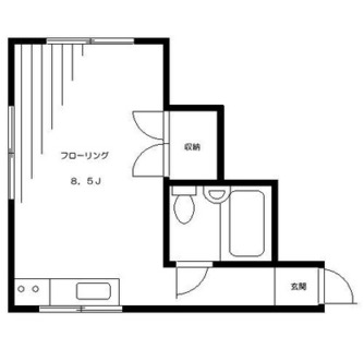 東京都豊島区雑司が谷２丁目 賃貸マンション 1R