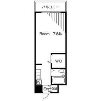 東京都北区中里３丁目 賃貸マンション 1K