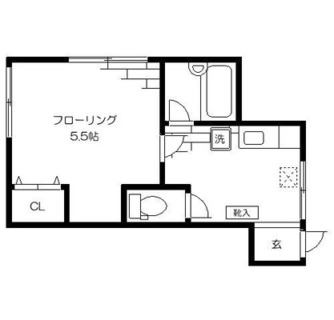 東京都豊島区目白２丁目 賃貸アパート 1K