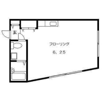 東京都北区中里１丁目 賃貸マンション 1R