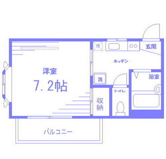 東京都豊島区上池袋１丁目 賃貸アパート 1K