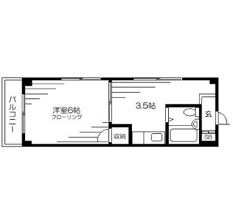 東京都豊島区南大塚１丁目 賃貸マンション 1K