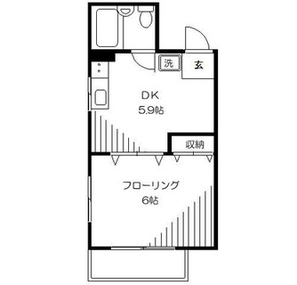 東京都新宿区高田馬場１丁目 賃貸マンション 1DK