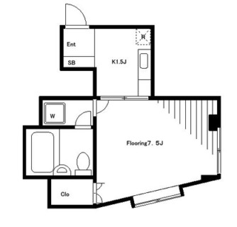 東京都荒川区東日暮里６丁目 賃貸マンション 1K